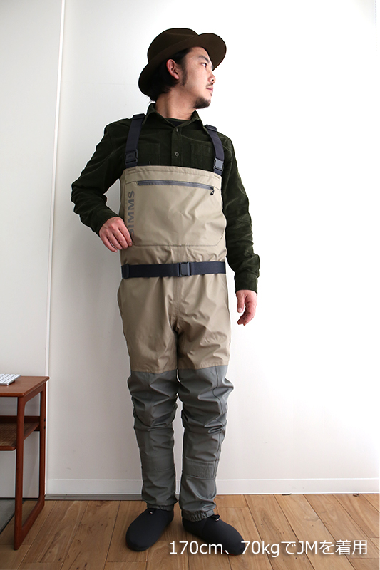 TRIBUTARY WADERS STOCKINGFOOTS Tan｜シムス｜Casket カスケット