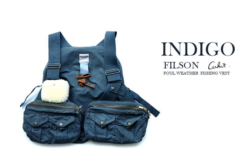 フィルソン フィッシングベスト 新品 カスケット filson-