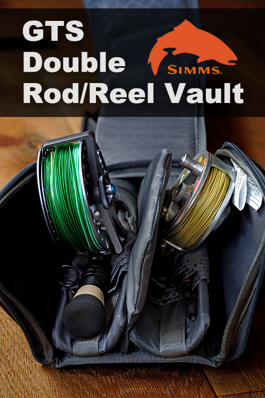 リール付けたままロッドを持ち運べる・GTS Double Rod/Reel Vault 